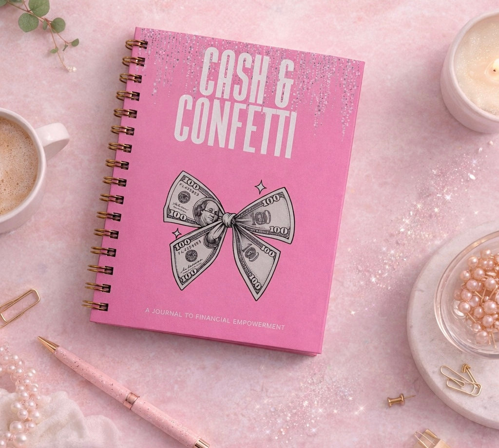 Cash & Confetti: A Journal To Financial Empowerment Hard Copy