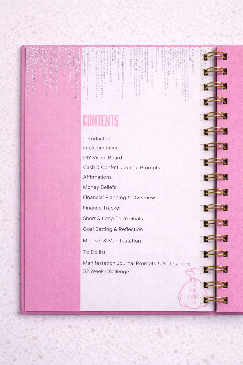 Cash & Confetti: A Journal To Financial Empowerment Hard Copy