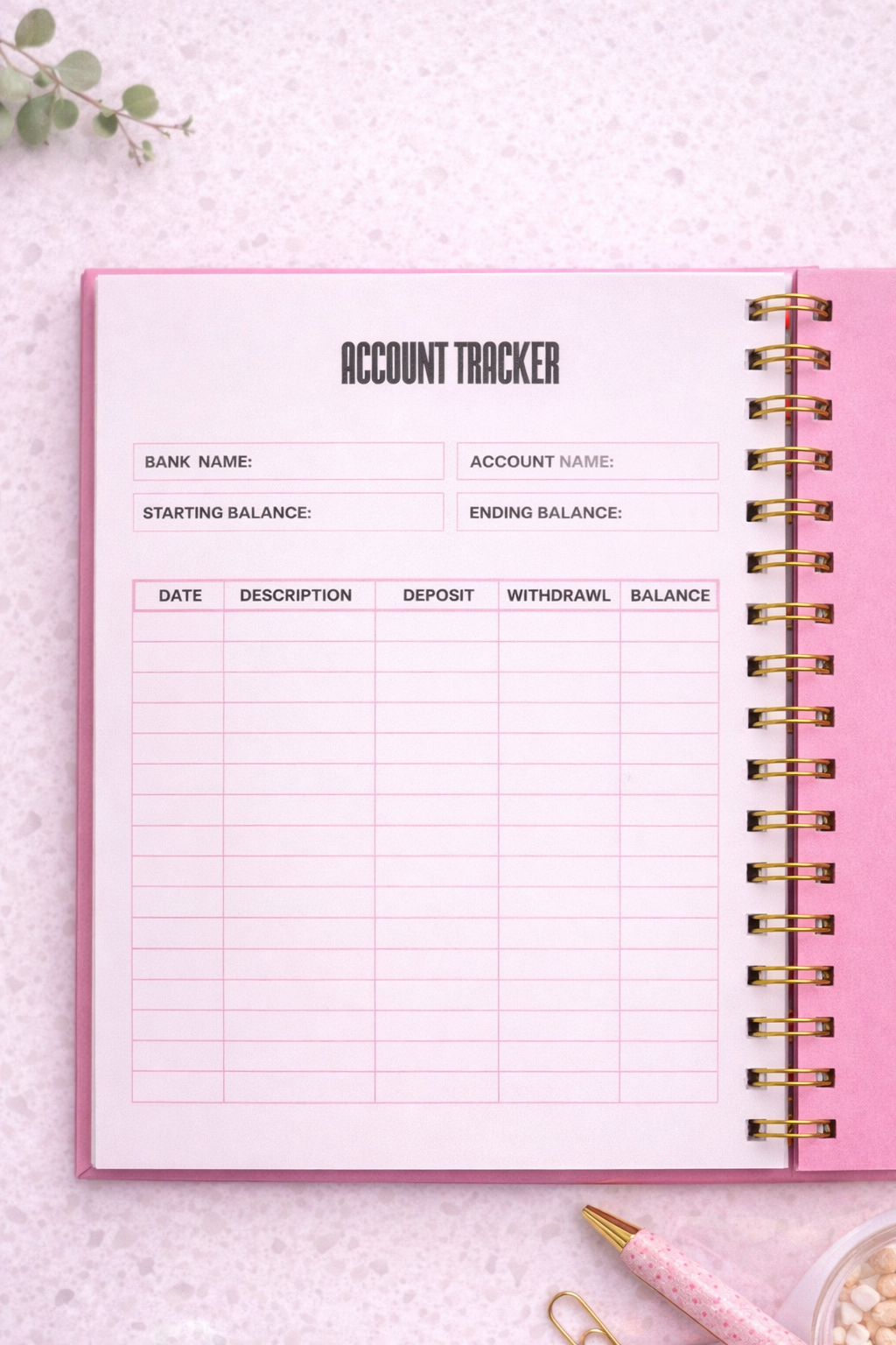 Cash & Confetti: A Journal To Financial Empowerment Hard Copy